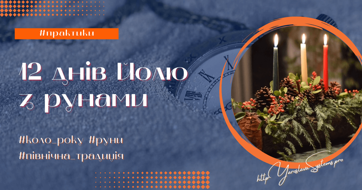 12 днів Йолю з рунами