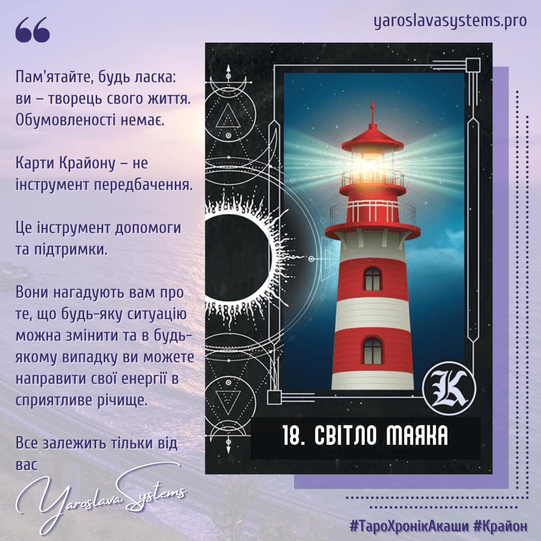 18. Світло маяка