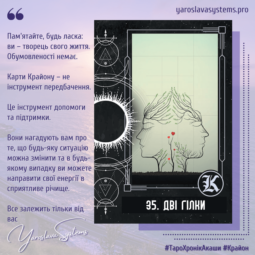 35. Дві гілки
